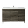 Berge Dark Grey Free Standing 1200 Cabinet Only